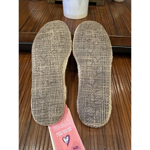 Reef Sunsoaked Size 7 Bella Costa Pink Stripe Slip On Cushioned Espadrilla Flats - Picture 10 of 12